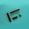 P1278ST 1.27x2.54mm Dual Row Pin Header Connector - SMT type