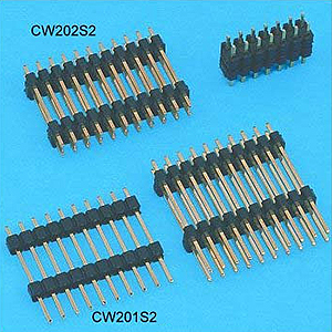 2.0mm (0.079") Double Plastic Base Header - Board to Board Connector