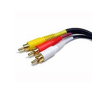 Cable, RCA Audio/Video, 3 Connectors