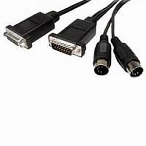 GS-1248 - Cable, MIDI, 6', DB15 M/F to (2) Din5 M - Gean Sen Enterprise Co., Ltd.