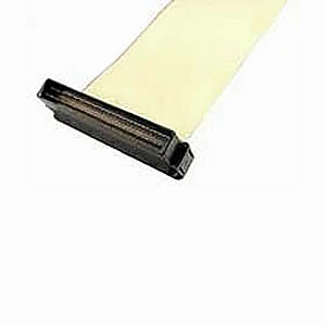 Cable, SCSI-3, 2-Device, TPE Yellow, 68Pin Flat, 3
