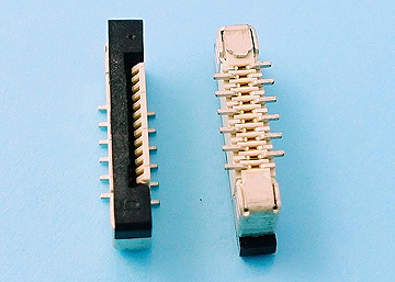 FPC 0.5mm H:2.0 Push-Pull SMT Vertical Connector Normal Type