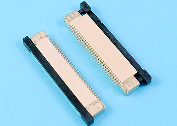 LFPCK835-B-XX-XX-X - FPC 0.5mm H:2.0 Push-Pull SMT R/A Bottom Type Connector - LAI HENG TECHNOLOGY LTD.