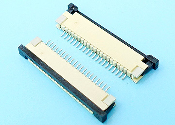 LFPC-K815-U-XX-PT-X - FPC 1.0mm H:2.5 Push-Pull SMT R/A Upper Type Connector - LAI HENG TECHNOLOGY LTD.