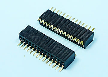 LPCB127ETEG X- 8-2xXX - 1.27*1.27mm Female Pin Header H:3.45 W:4.83 SMT Side Enter Type Dual Row - LAI HENG TECHNOLOGY LTD.