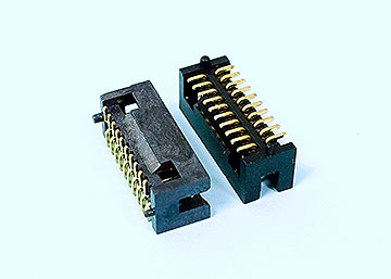LBHN127T-XX-PH5.7 - 1.27 mm Pitch Box Header  H:5.7 SMT(5.5) Type, With Peg - LAI HENG TECHNOLOGY LTD.