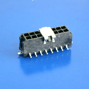 4312-Sxx2SF-RC - Wafer 3.0mm Dual Row Vertical SMT Type With Solderable Fitting Nail - Leamax Enterprise Co., Ltd.