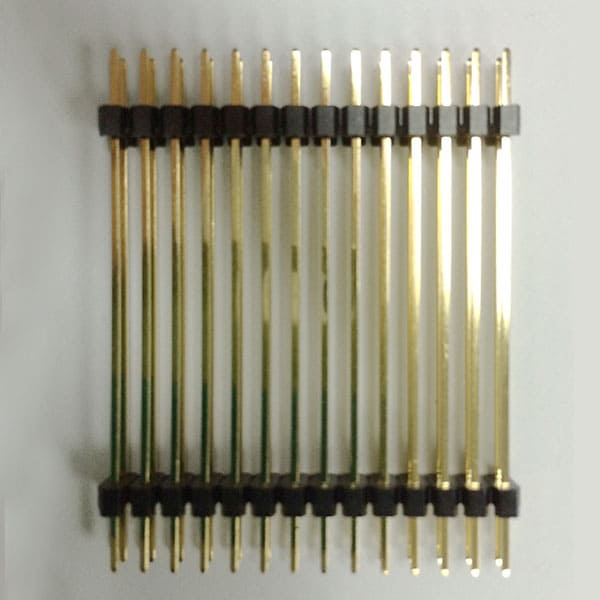 E18 - Pin Header Single & Dual Row Dual Body Straight DIP TYPE ( Dual Row:1.27*2.54mm ) - Unicorn Electronics Components Co., Ltd.