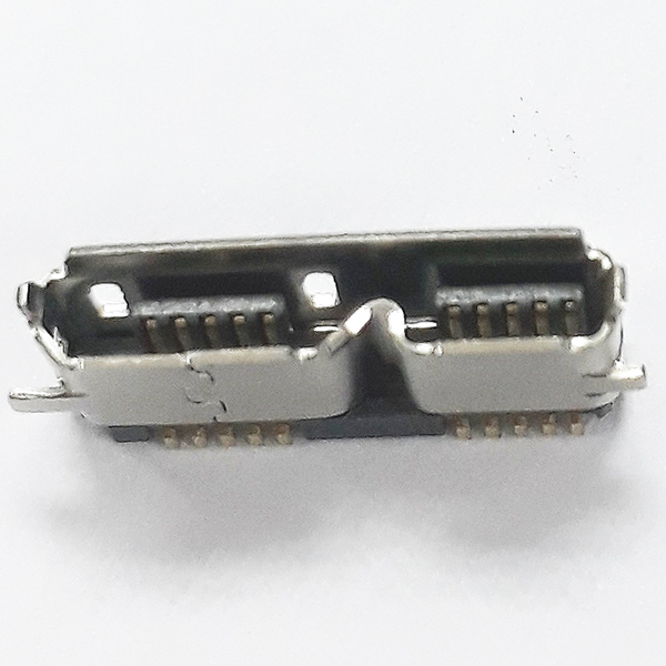 MCB32CM - USB 3.0 MICRO-B RECEPTACLE VERTICAL SMT - Unicorn Electronics Components Co., Ltd.