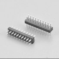 314PF series - Pin-Header-Press-fit Double Row-2.00mm Pitch - Weitronic Enterprise Co., Ltd.