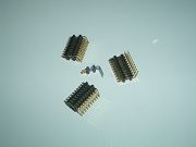 600-7 series - Pin -Header- Strips- Single/Double row- 1.27mm x1.27mm  pitch - Right angle - Weitronic Enterprise Co., Ltd.